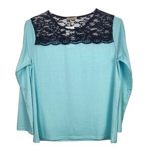 Easther Women Top Long Sleeve Comfortable Stretch Light Weight XL